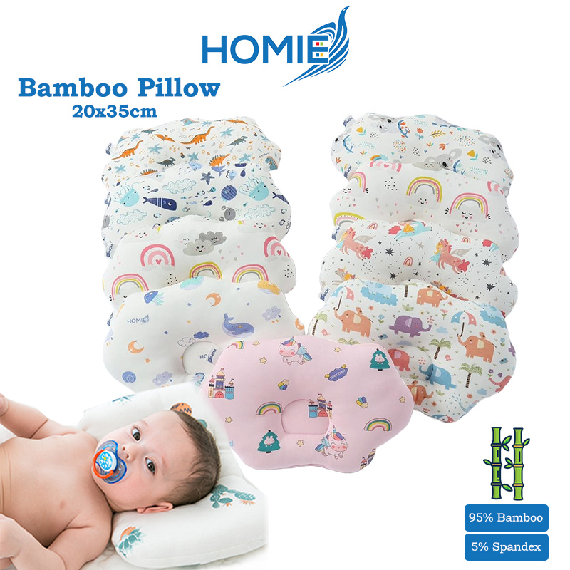 Homie Bamboo Head Pillow - Assorted *Choose Design At Booth