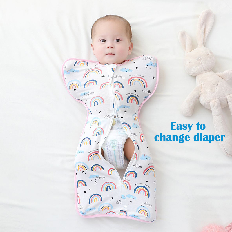 Homie Baby Bamboo Swaddle - Arms Up Position Baby Sleepsack (0-6M) - Assorted*Choose Design At Booth