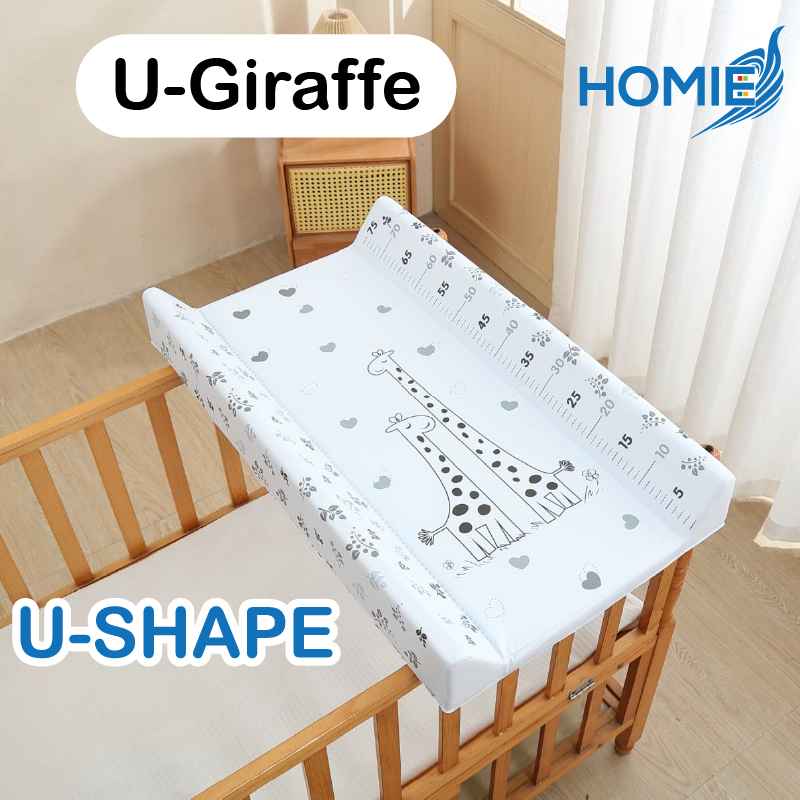Homie Water Resistant Diaper Changing Pad (Hard Base) - 45x78x10cm