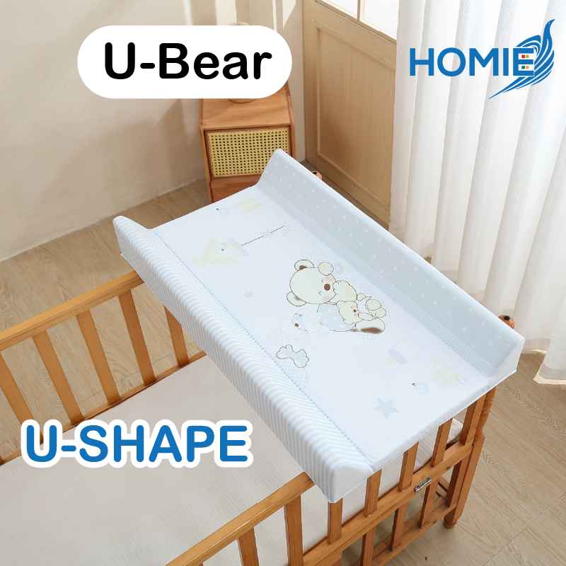 Homie Water Resistant Diaper Changing Pad (Hard Base) - 45x78x10cm