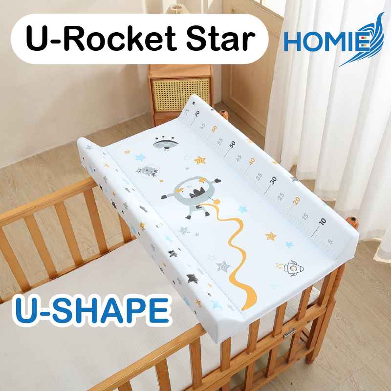 Homie Water Resistant Diaper Changing Pad (Hard Base) - 45x78x10cm