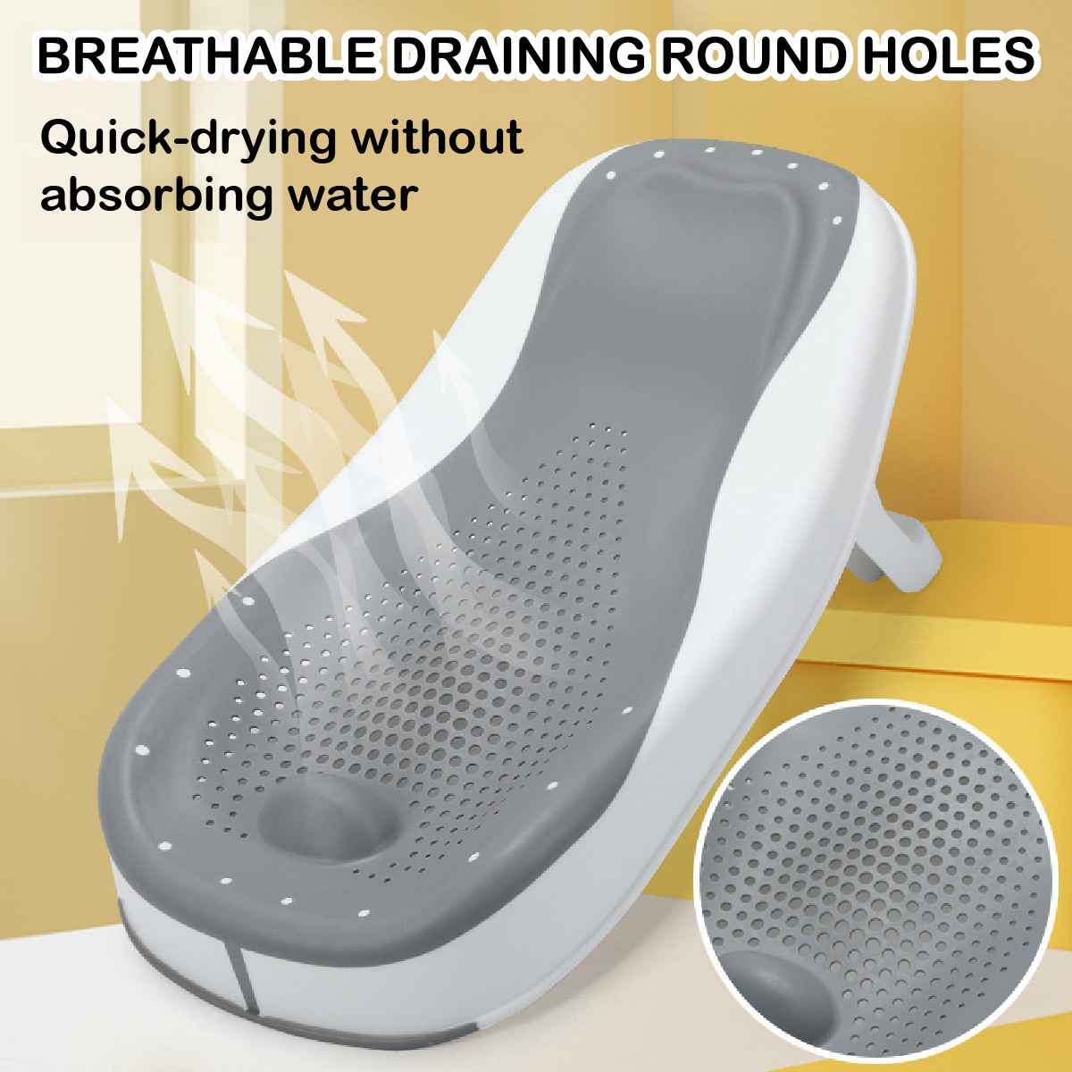 Homie Stand Foldable Bath Tub With Thermometer