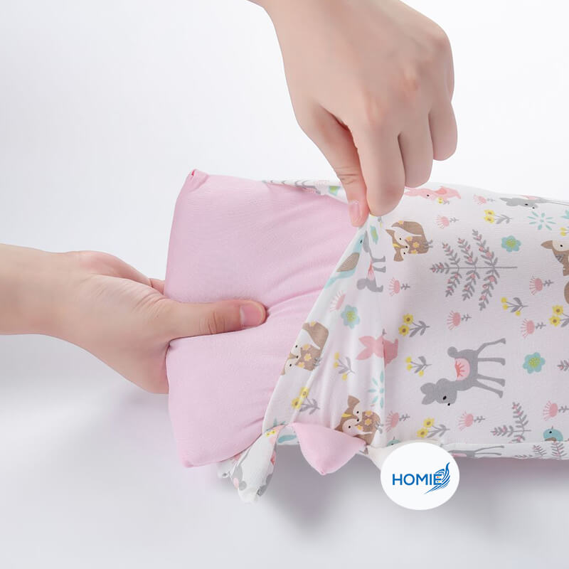 Homie Ultra Soft Organic Baby Bamboo Pillow Case ONLY - Assorted *Choose Design At Booth