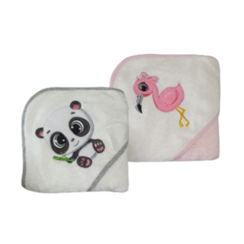 Award Winning 100 Percent Bebe Bamboo Hooded Towels/Kids Bath Towels (Bundle Of 2)
