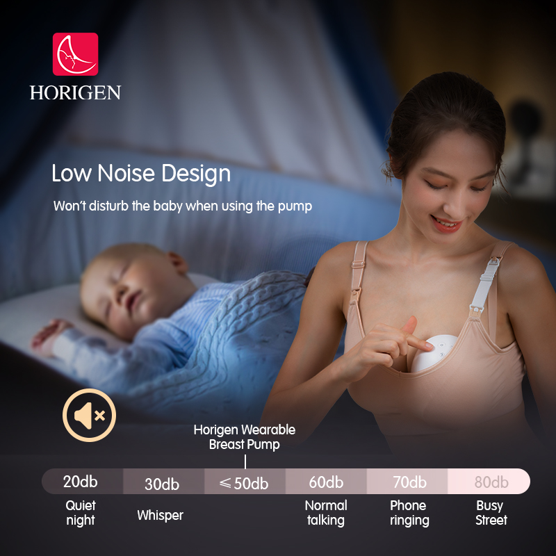 Horigen Wearable Electric Breast Pump - One Pair / Single
