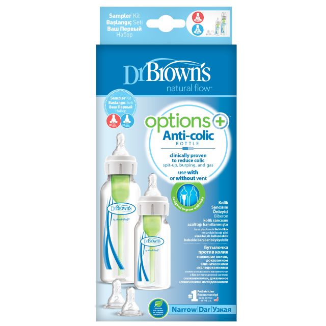 Dr Brown's PP "Options+" Bottle Sampler Kit (Narrow Neck)