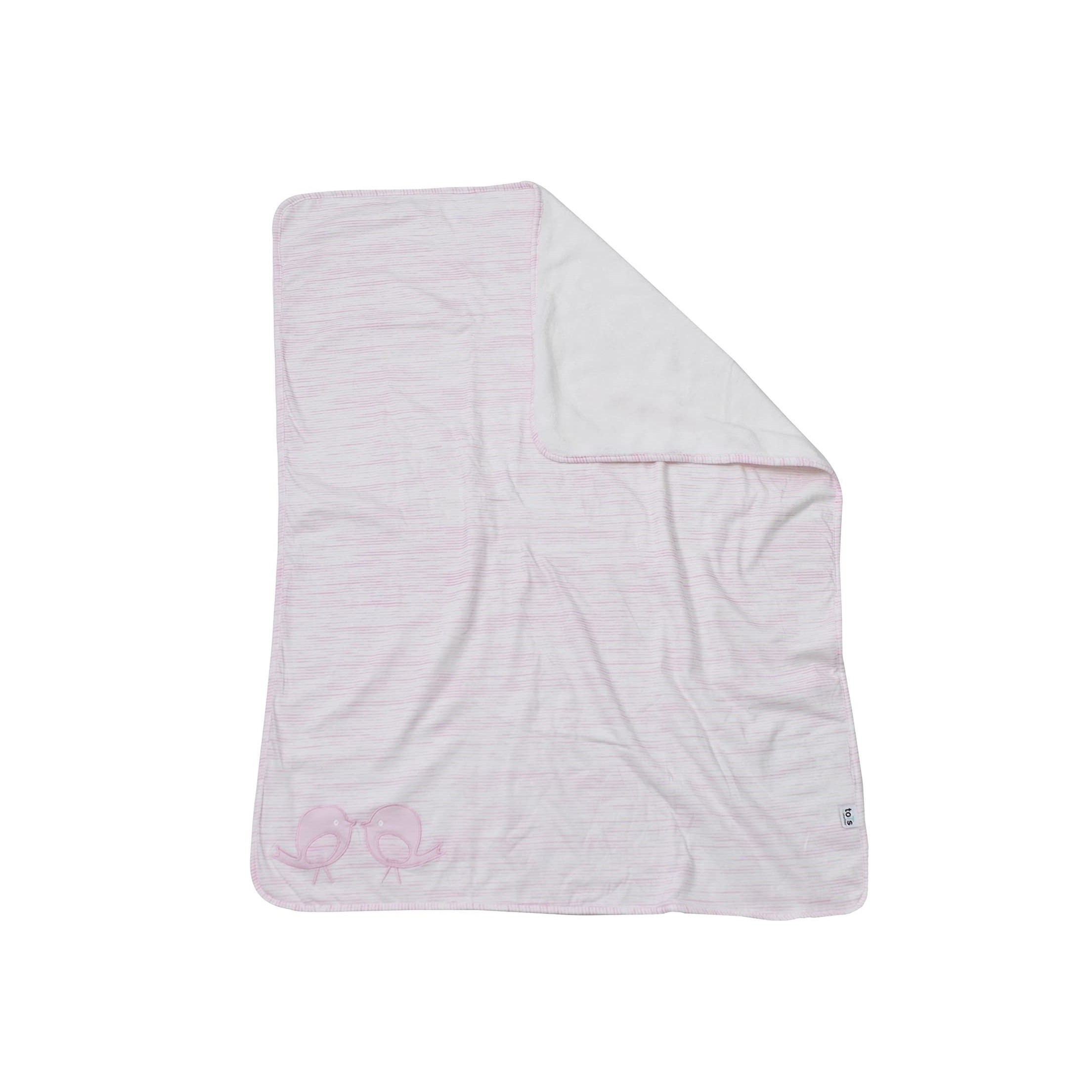 SmarTrike Tots Cotton Jersey / Fleece Blanket [Clearance Stock With A Bit Of Stain]