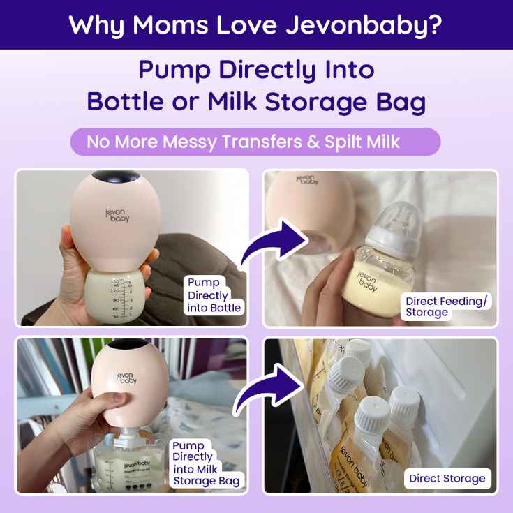 Jevon Baby Breast Pump