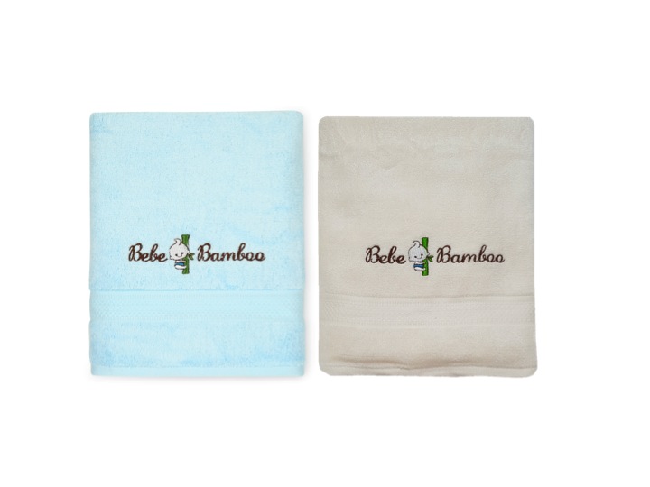 Award Winning 100 Percent Bebe Bamboo Hooded Towels/Kids Bath Towels (Bundle Of 2)