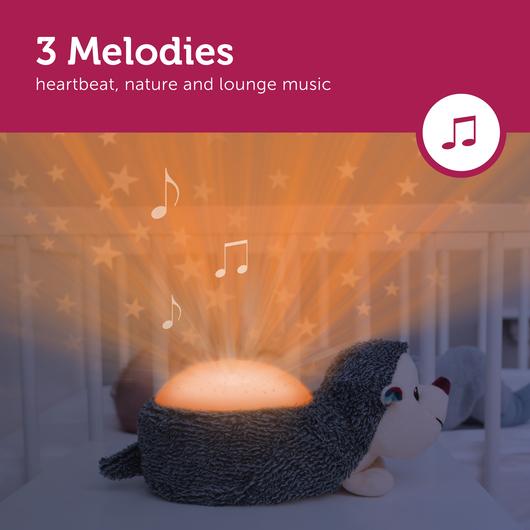 Zazu Star Projector Sleep Soother With Melodies And Cry Sensor, Ruby The Rabbit