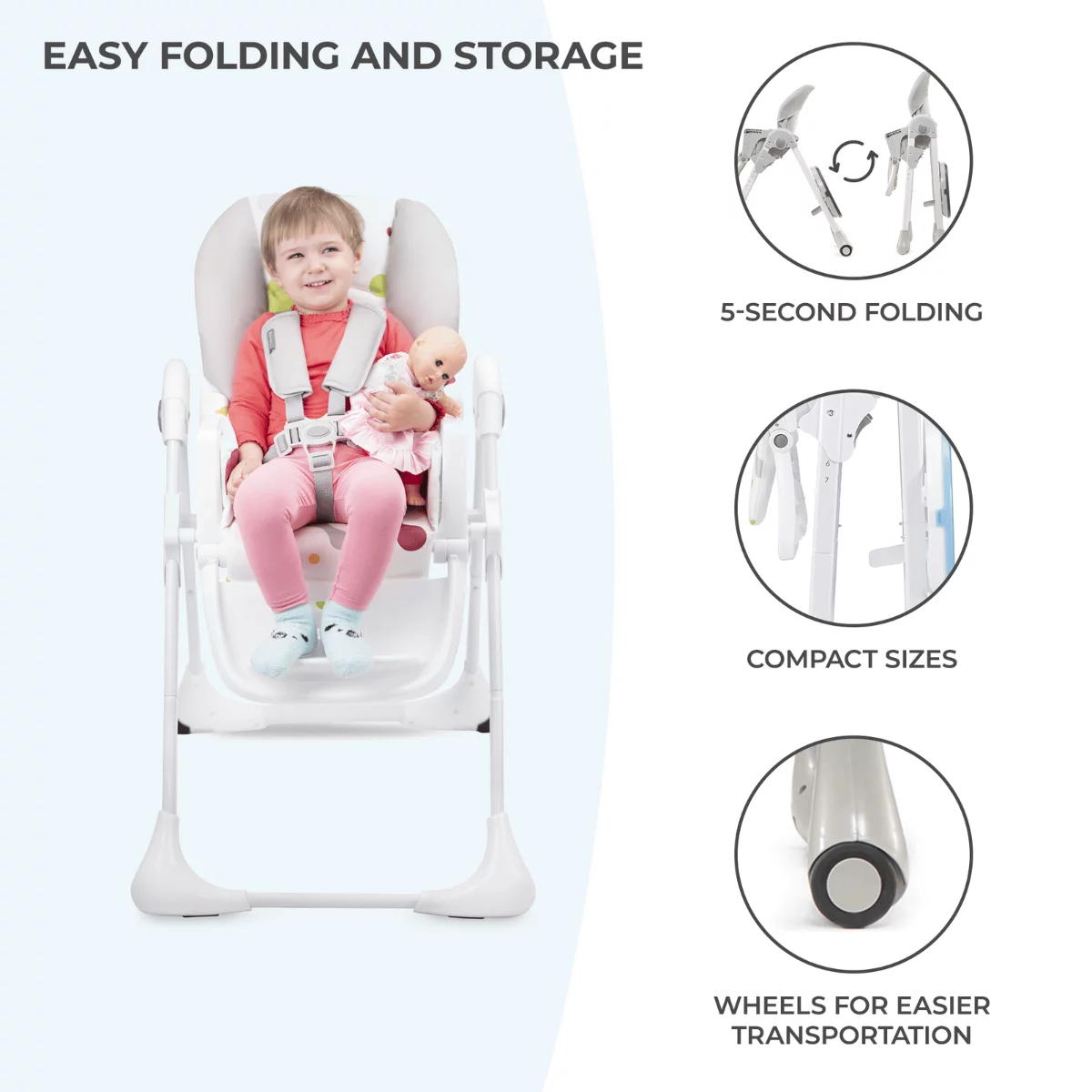 Kinderkraft YUMMY High Chair