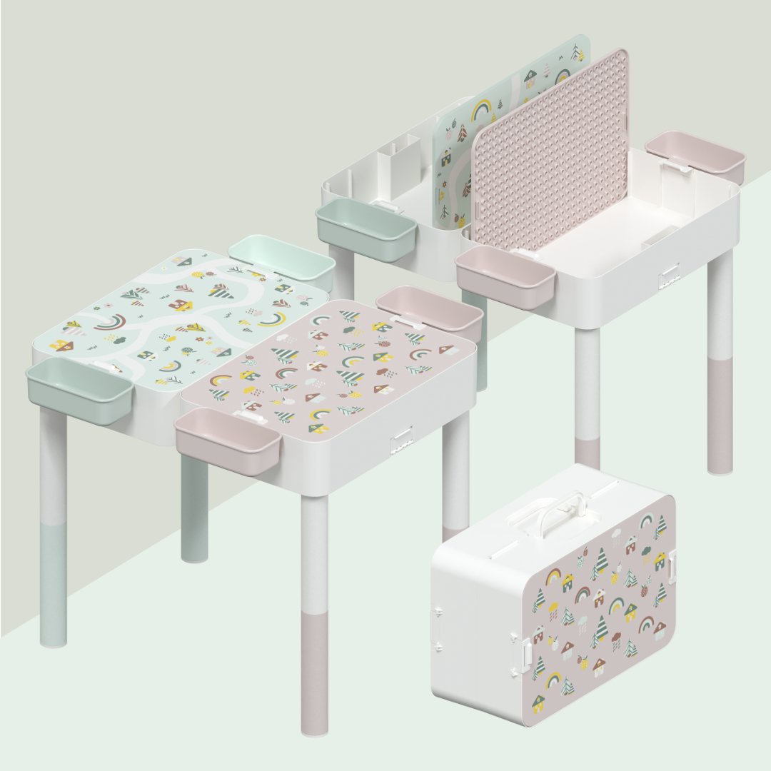 Kingdom Playroom Carry-Play™ Portable Activity Table