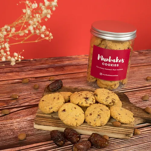 (Bundle Of 2) Munbakes Lactation Cookies 300g Various Flavours - Free Sampling at Booth