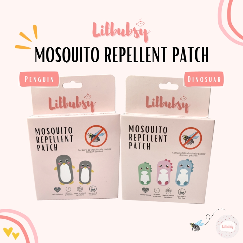 Lilbubsy Mosquito Repellent Patches 1 Box