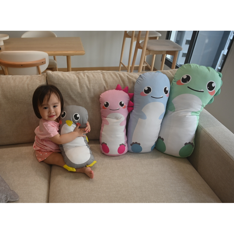 Lilbubsy Dinosaur Bamboo Pillow / Pillow Case - Large Size