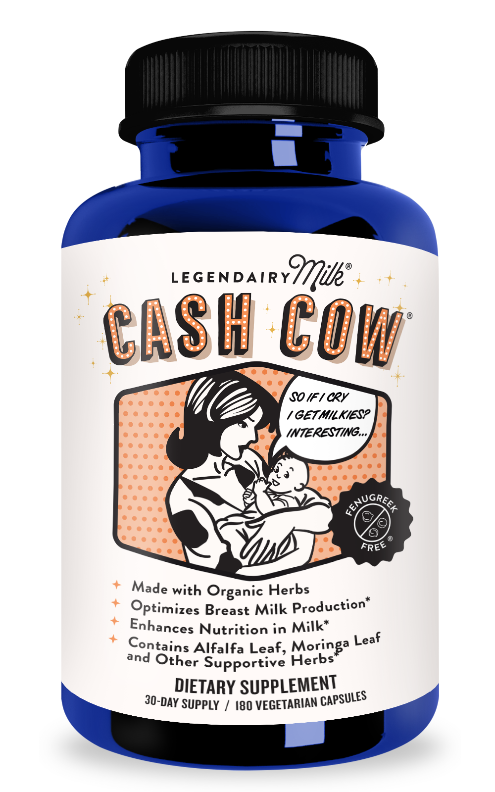 Legendairy Milk Cash Cow 180 Caps