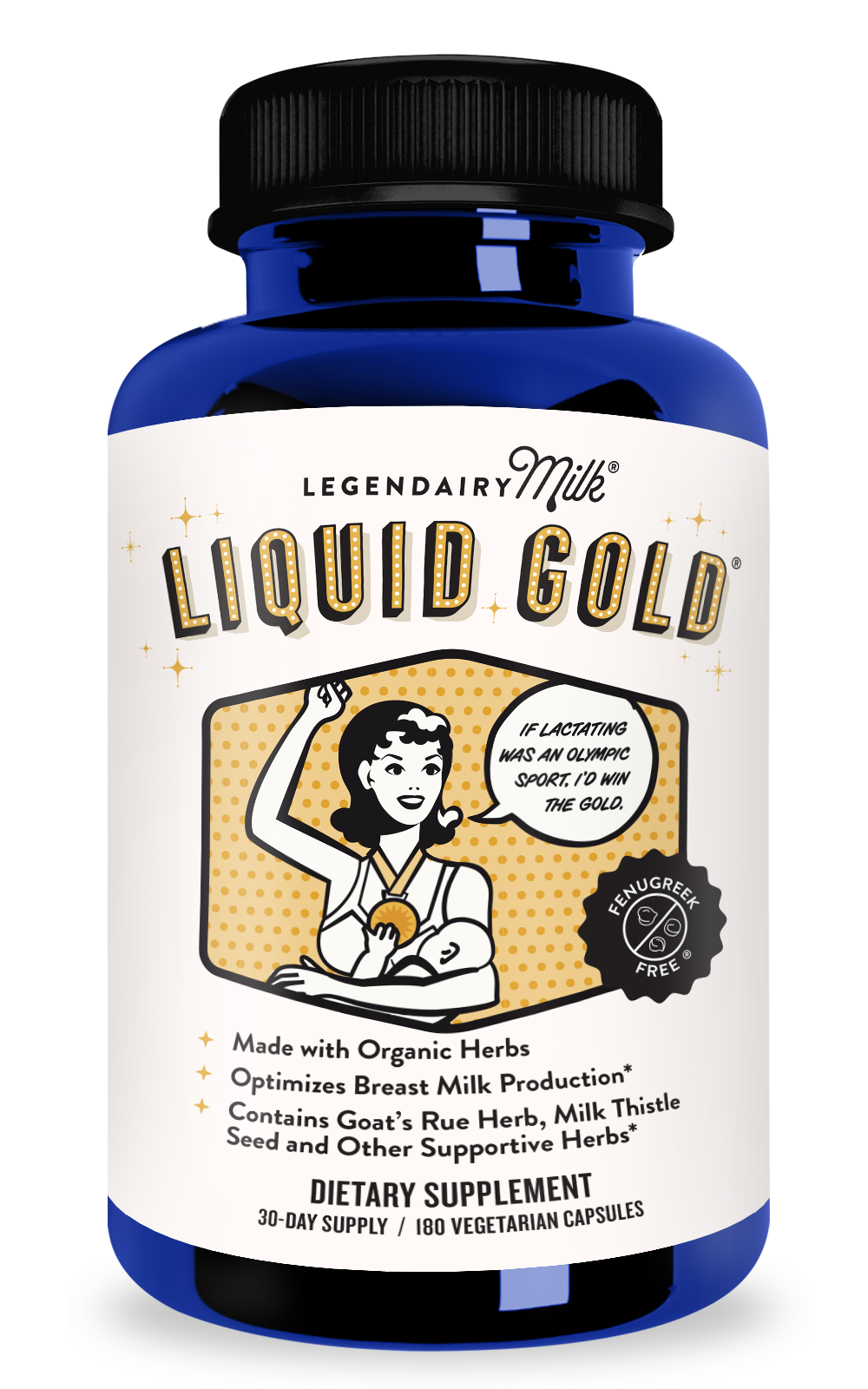 Legendairy Milk Liquid Gold 180 Caps