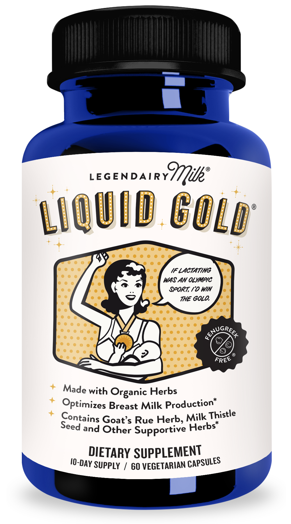 Legendairy Milk Liquid Gold 60 Caps