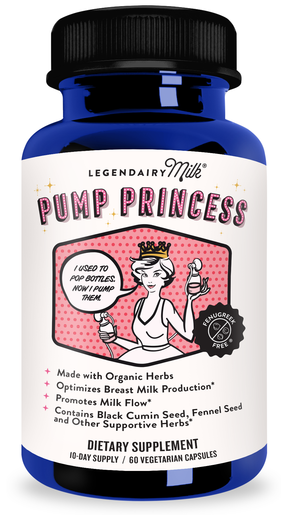 Legendairy Milk Pump Princess 60 Caps