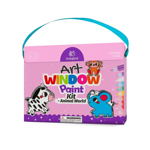 Tookyland Window Art Kit - Animal World