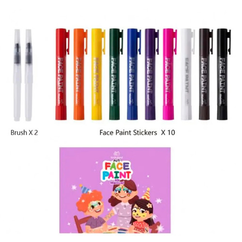 Tookyland Face Paint - 10 Colors