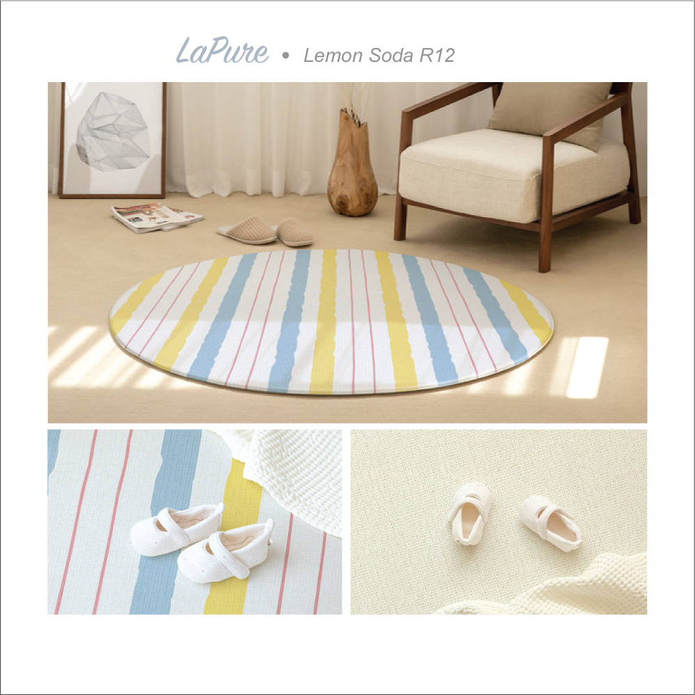 [NEW LAUNCH] Parklon LaPure Round Mat (12mm Thick)