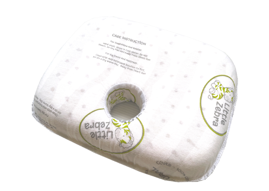Little Zebra Newborn Pillow + Buckwheat Set