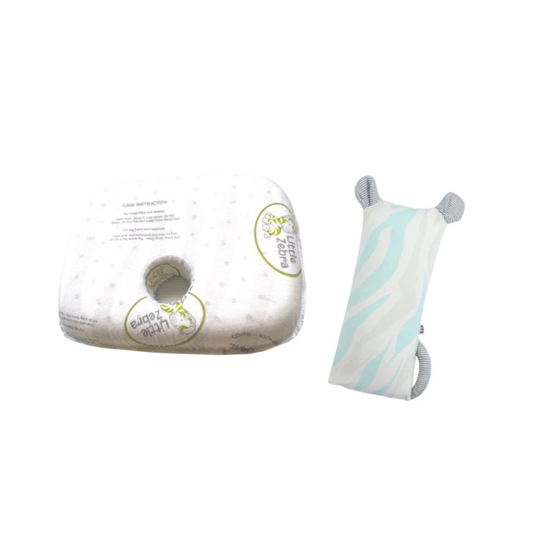 Little Zebra Newborn Pillow + Hughug Set (S)