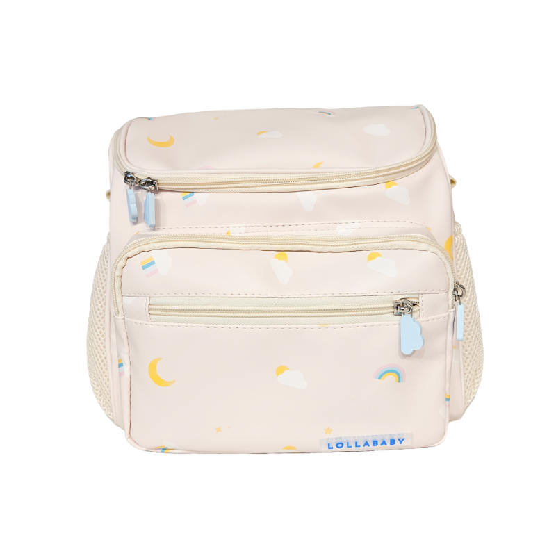 Lollababy Multipurpose Diaper/Stroller Bag