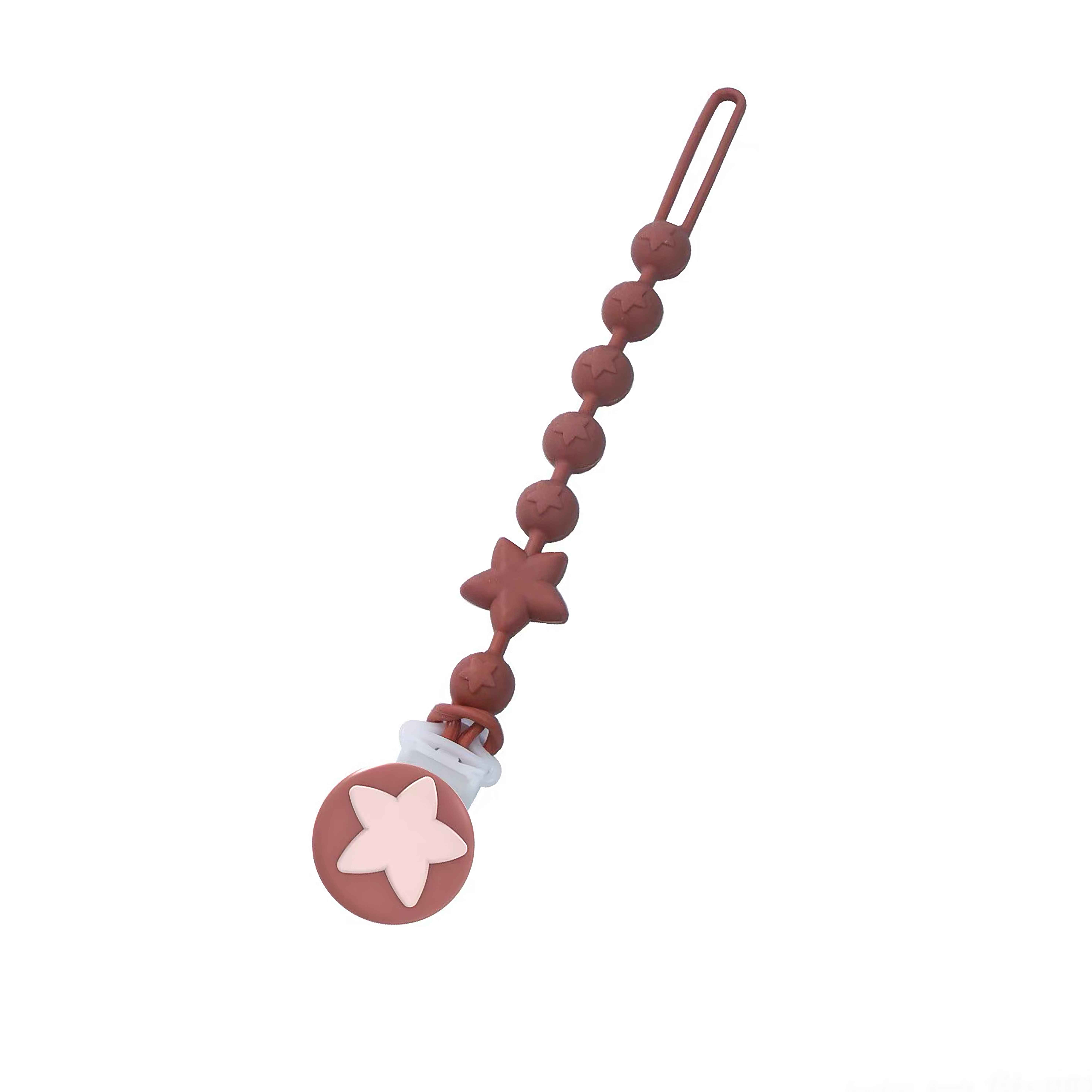 Lucky Baby Clipy'Go Silicone Pacifier Chain