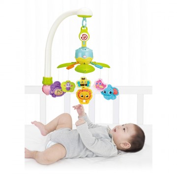 Lucky Baby 2 in 1 Soft & Portable Musical Mobile