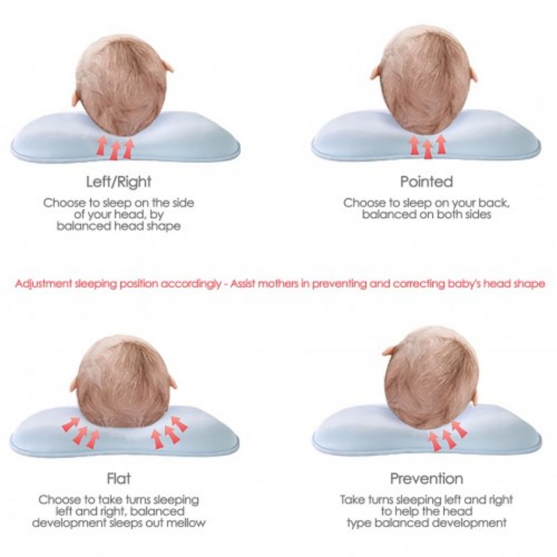 Lucky Baby Infant Head Shaper Pillow - Made With DUPONT SORONA