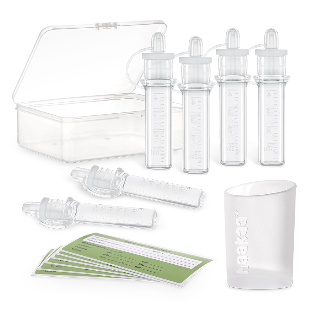 Haakaa Silicone Colostrum Collector Feeding Pack (Pre-Sterilised) - 6pcs