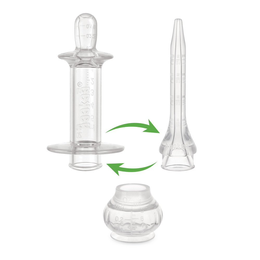 Haakaa SqueezieDOSE Silicone Dispenser Set