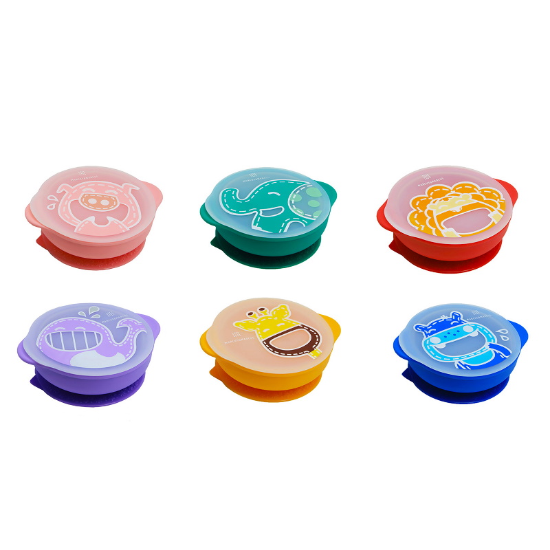 Marcus & Marcus Suction Bowl With Lid