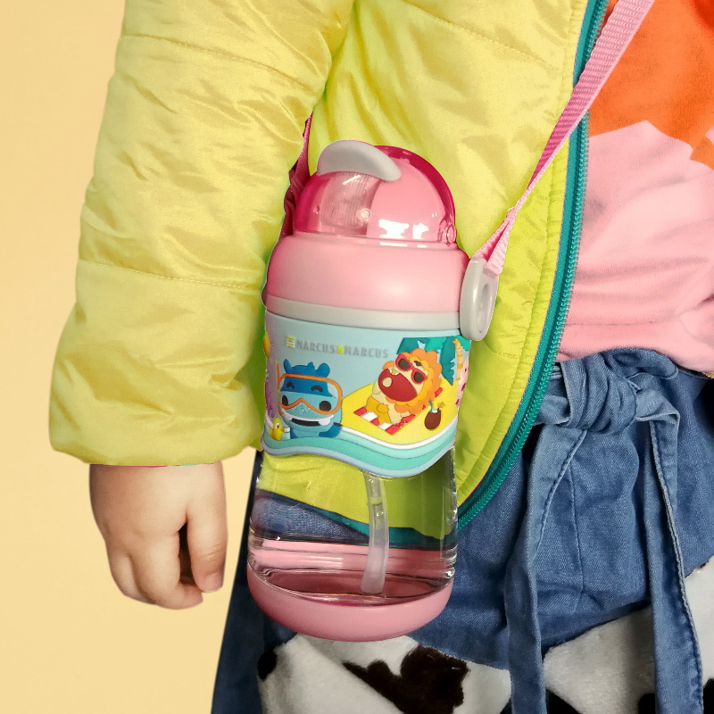 Marcus & Marcus 2-stage Tritan Straw Bottle