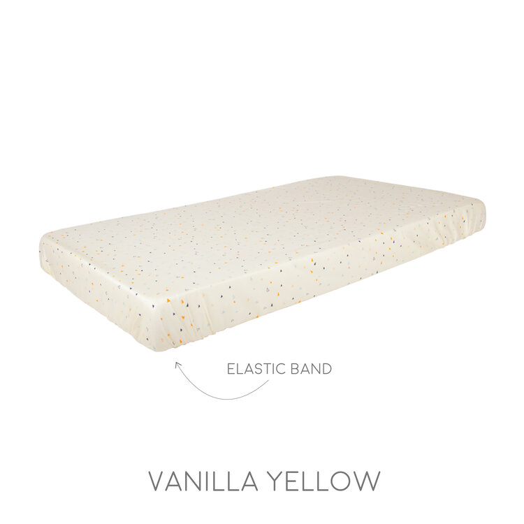 Baby Beannie Fitted Sheets (127 X 81cm) Assorted