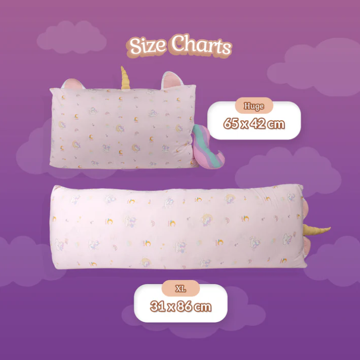 MORO Premium Tencel Buddy Pillow + Case - Unicorn