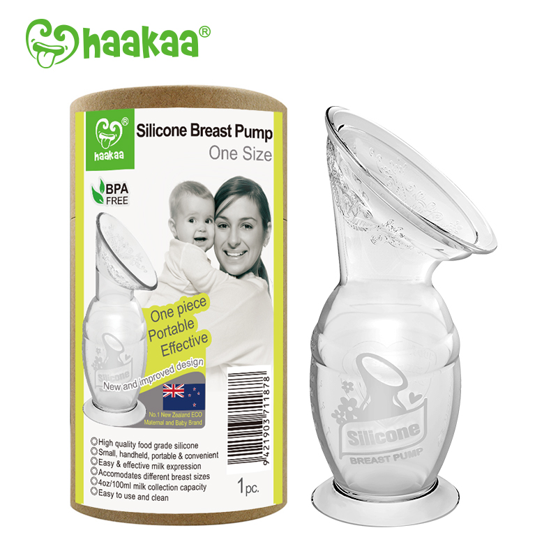 Haakaa Silicone Breast Pump (100ml)