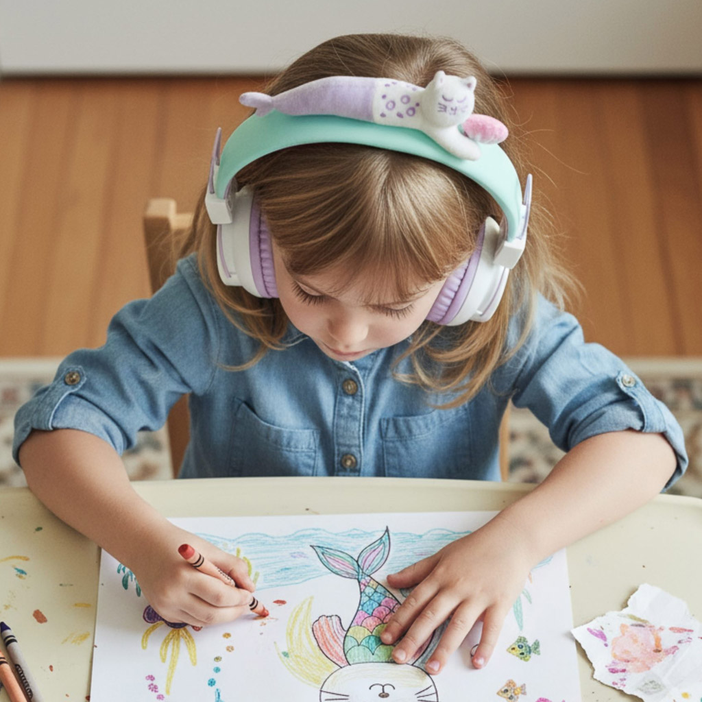 Marckids Protected Sound Wireless Bluetooth Kids Headset