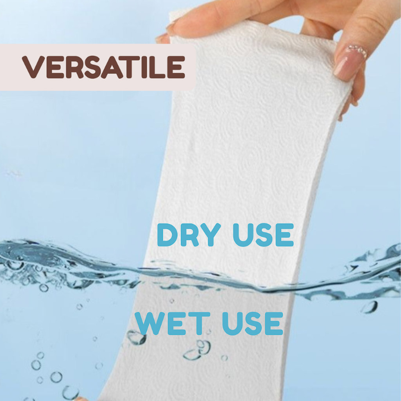 Marcus & Marcus Disposable Face Towel 100% Biodegradable (Wet Or Dry)