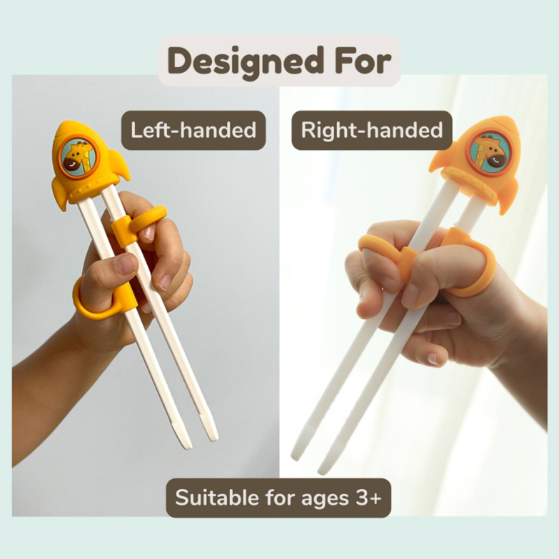 Marcus & Marcus Kids Training Chopsticks With Cutlery Case