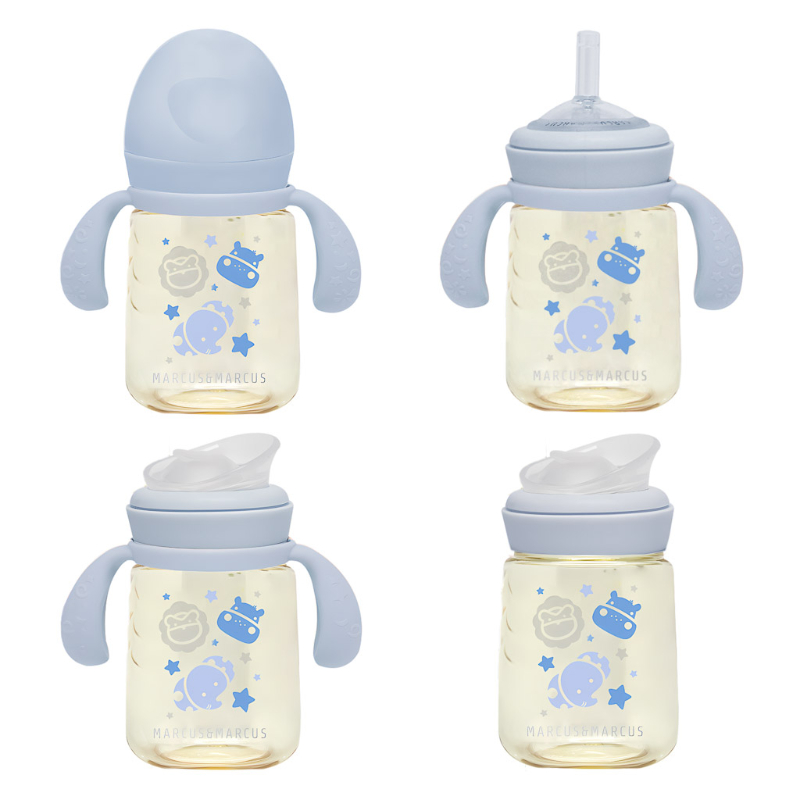 Marcus & Marcus PPSU Transition Trainer Bottle Set - 180ml