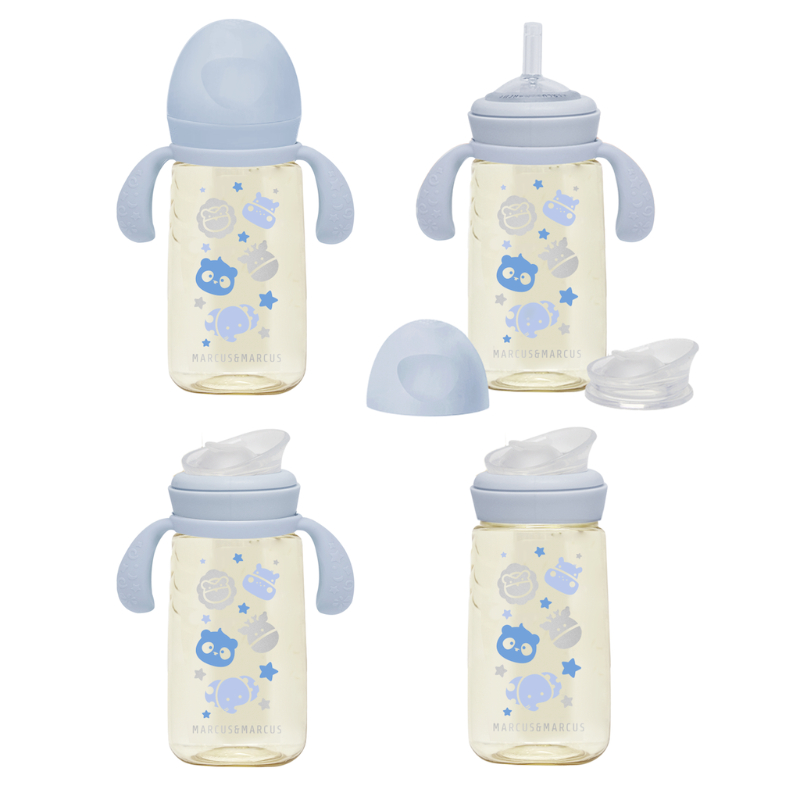 Marcus & Marcus PPSU Transition Trainer Bottle Set - 300ml