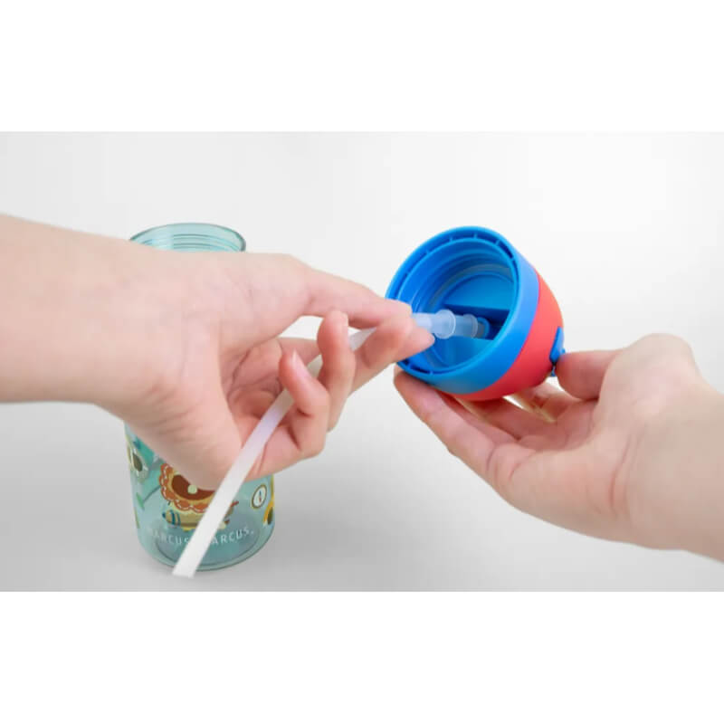 Marcus & Marcus Antibacterial Tritan Straw Bottle - Replacement Straw Set