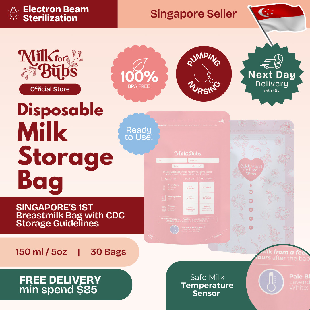 Milk For Bubs Disposable Milk Storage Bag