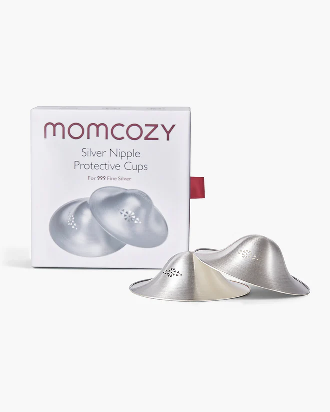Momcozy Original 999 Silver Nipple Shields - 2pcs