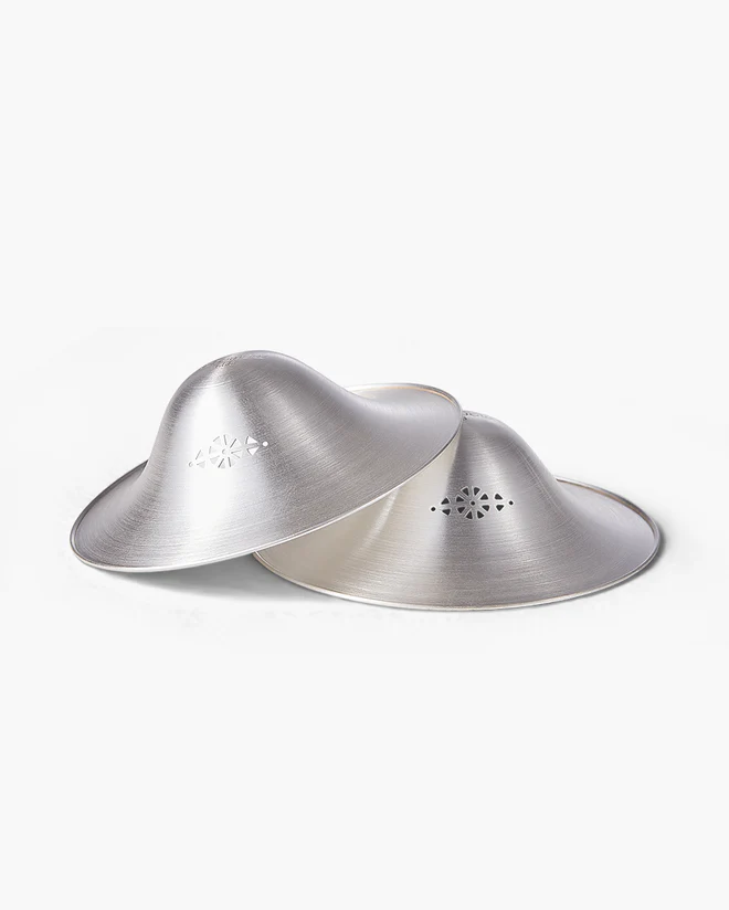 Momcozy Original 999 Silver Nipple Shields - 2pcs