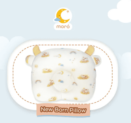 MORO Premium Tencel Newborn Head Shaping Pillow