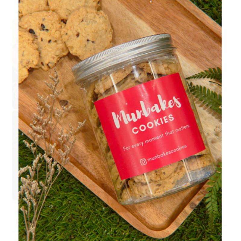(Bundle Of 2) Munbakes Lactation Cookies 300g Various Flavours - Free Sampling at Booth
